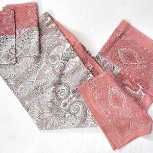 NEW Cotton Bedspread Bedcover And 2 Pillowcase Artisan Handwoven Blockprint